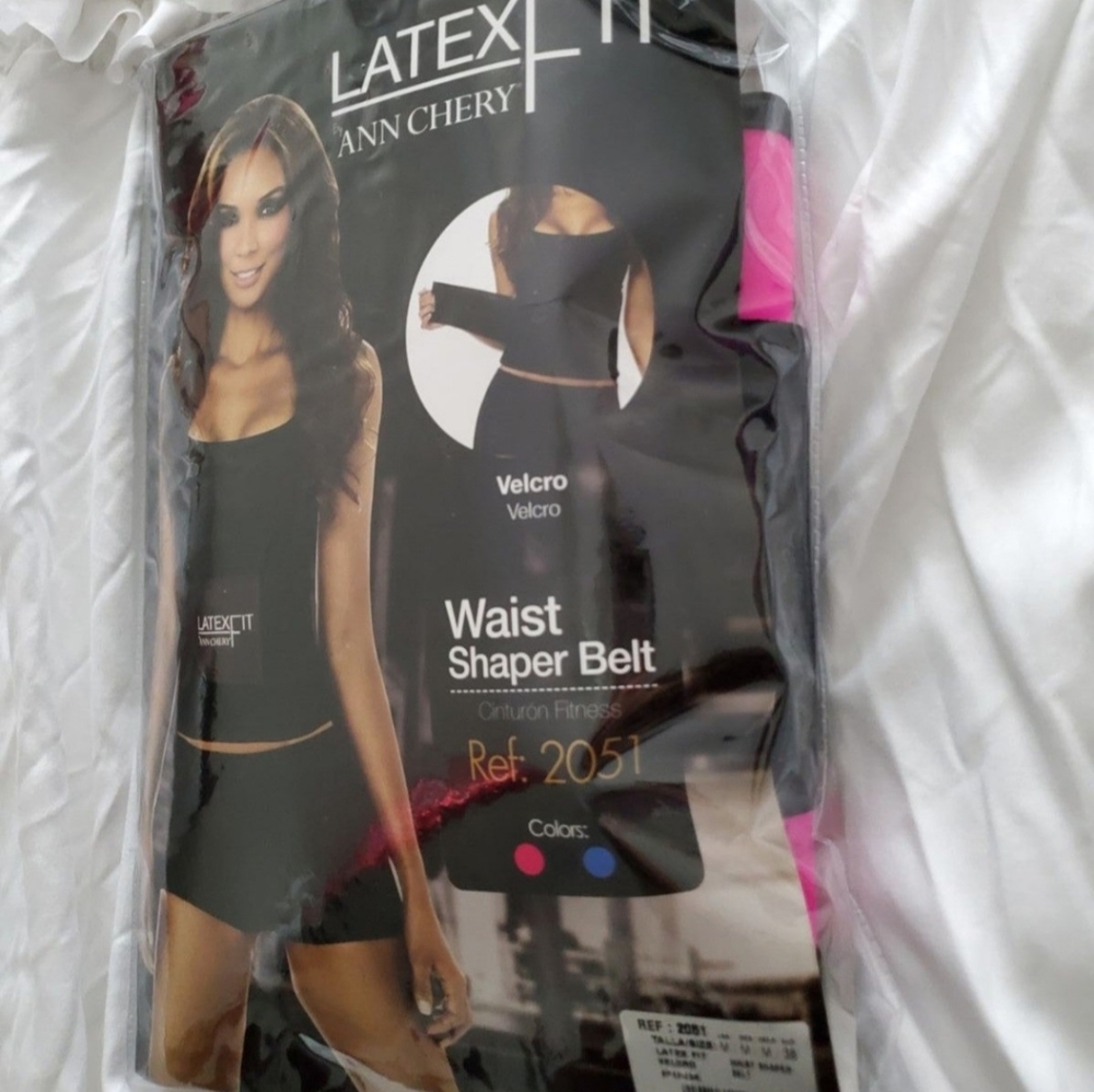 Ann Chery 2051 Latex Fit Waist Trimmer Belt UNISEX (WOMEN,MEN)Improve your gym - Picture 4 of 4